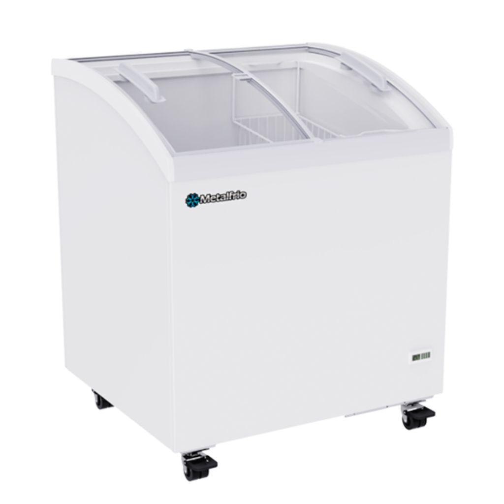 Metalfrio CHC200 / Vitrina Congeladora Cristal Curvo 7 ft³ 🍦