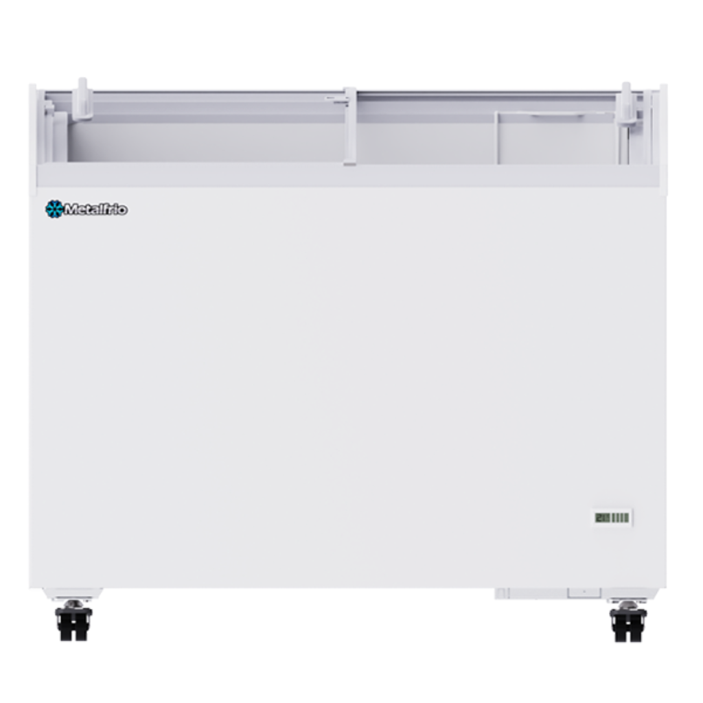 Metalfrio CHC300 / Congelador Horizontal Cristal Curvo 10.9 ft³ 🧊