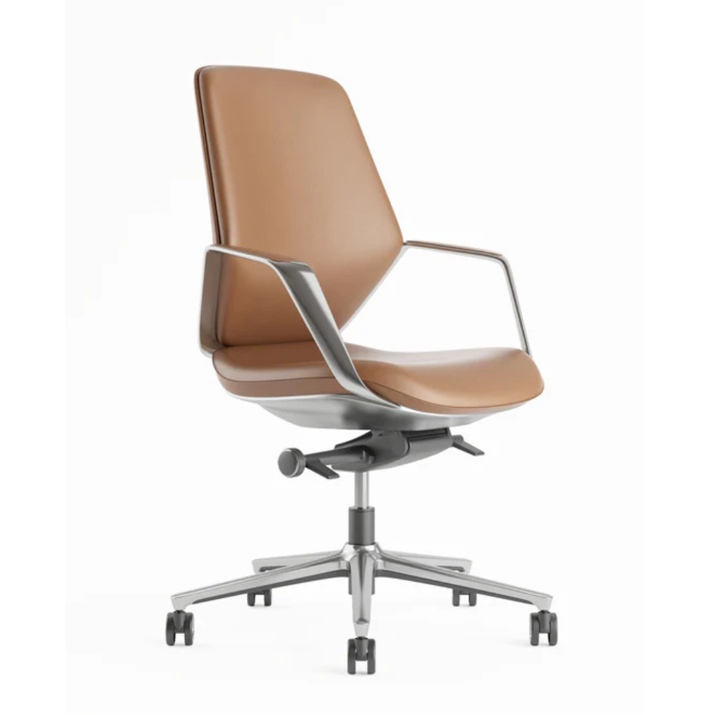 RAGUSA M | Silla Directiva Ergonómica de Respaldo Medio 💼✨