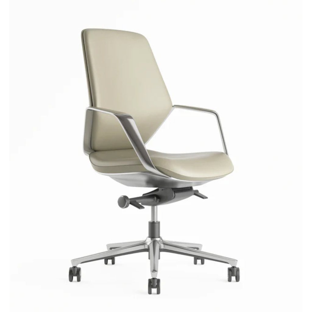 RAGUSA M | Silla Directiva Ergonómica de Respaldo Medio 💼✨