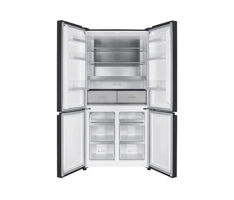 Refrigerador Four Door 19 pies Cristal Negro | TOTAL RMF 77960 GBK MX