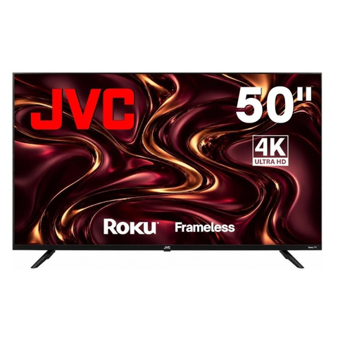 S150URF / Pantalla LED 4K UHD 50" Roku Frameless JVC 🤩