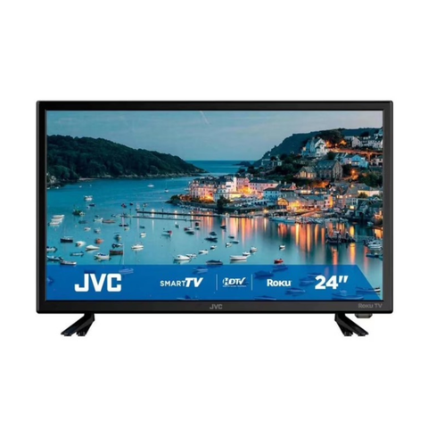 SI24R / Pantalla LED HD 24" Smart TV Roku JVC 📺