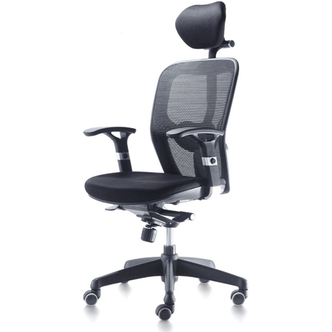 BARI C | Silla Directiva Ergonómica con Mecanismo de Rodilla y Cabecera 180° 🌟