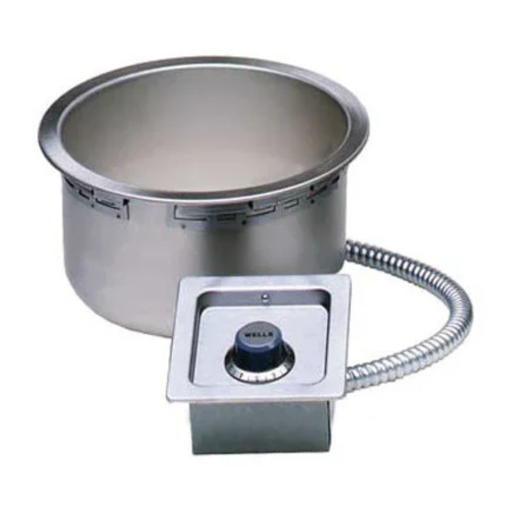 Calentador de Alimentos Redondo Wells® SS-10D | Empotrable de 11 Cuartos 🥘💎