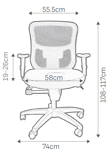 ROBUSTO | Sillón Ejecutivo Ergonómico para Alto Rendimiento 🐘💪