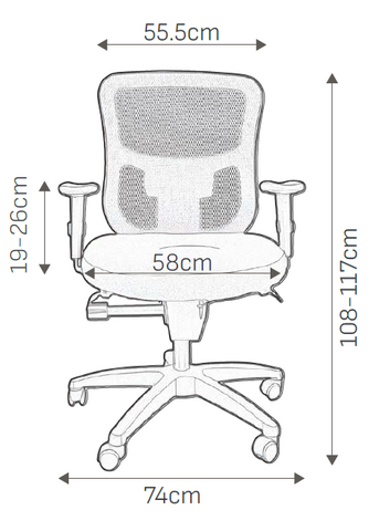 ROBUSTO | Sillón Ejecutivo Ergonómico para Alto Rendimiento 🐘💪