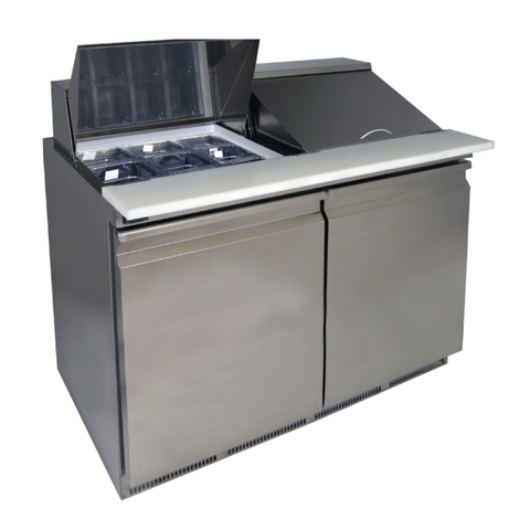 Mesa de Preparación Saladette Desmon® TSS27-12 | Capacidad para 12 Insertos 🥪✨