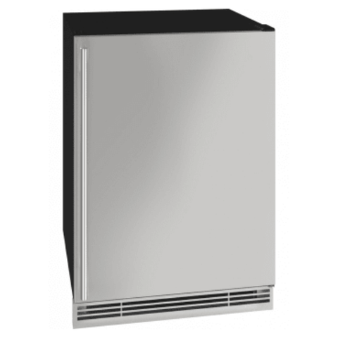 🥤 UHBV024-SS02A / Centro de Bebidas U-LINE 24" Reversible Hinge Stainless Solid 115v