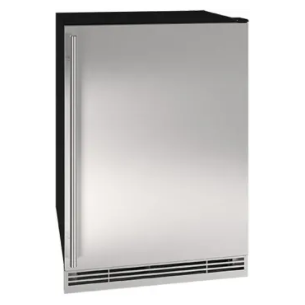 🧊 UHRF124-SS01A / Combo Refrigerador con Congelador 24" Reversible Hinge Stainless Solid 115v