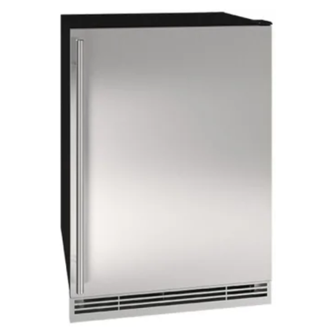❄️ UHRI124-SS01A / Combo Frost Free Refrigerator/Freezer 24" Stainless Solid 115v
