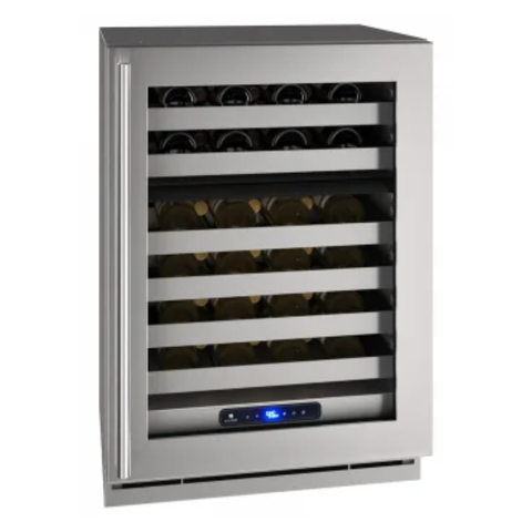 🍷 UHWD524-SG01A / Cava de Vino 24" U-LINE Dual Zone Clase 5 (49 Botellas)