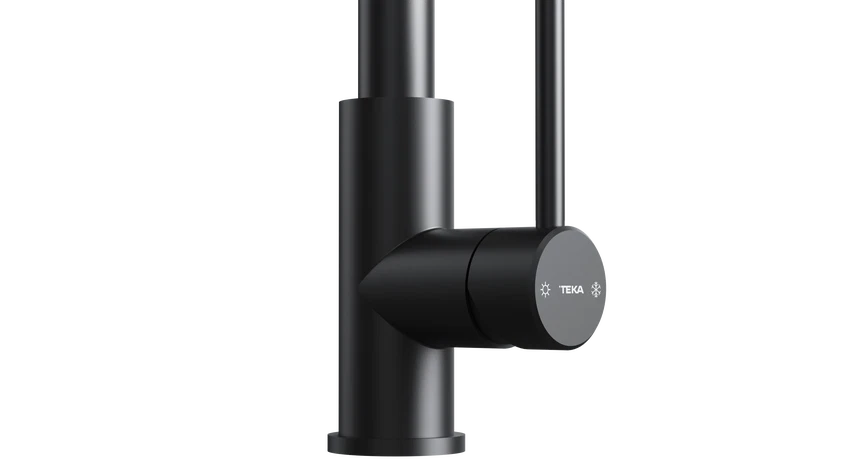 Monomando de Cocina Teka UNI 9331 BK – Acabado Negro Mate con Maneral Extraíble