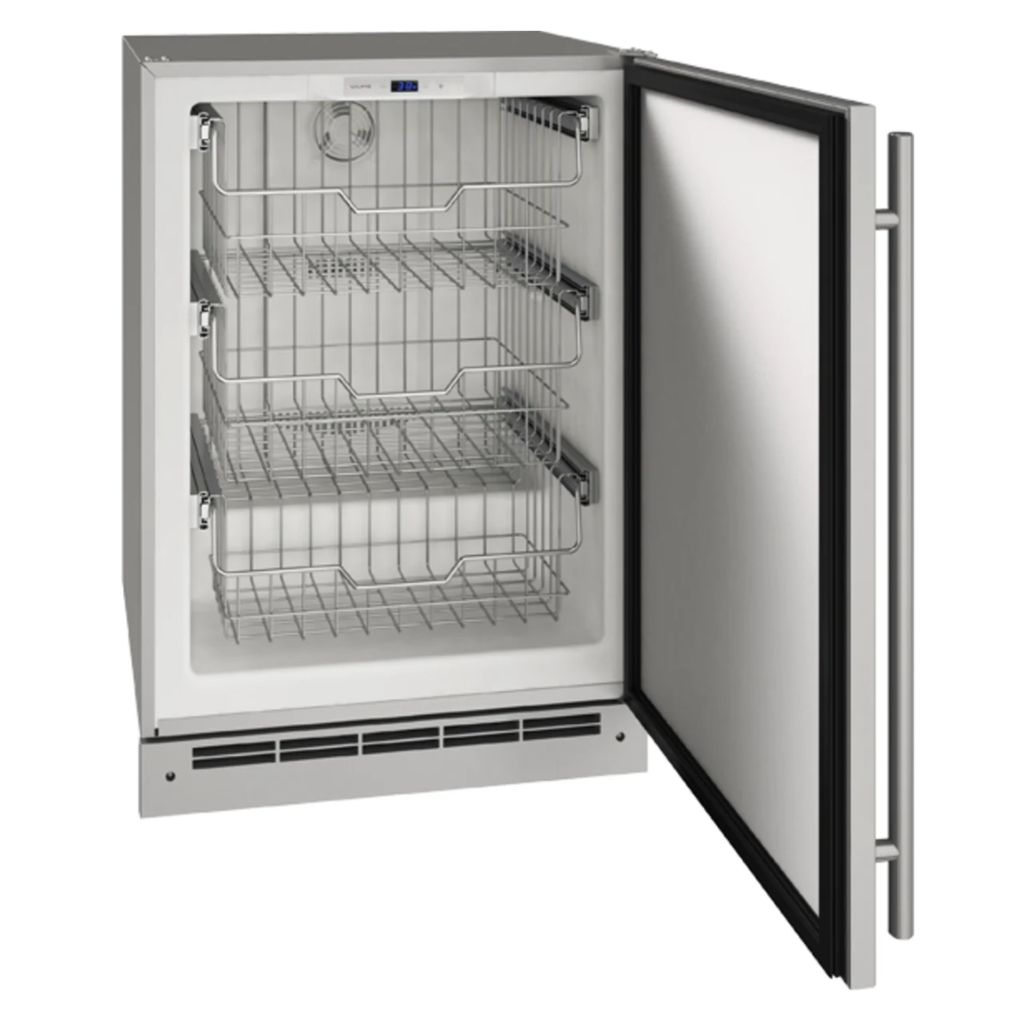 ☀️ UOFZ124-SS01B / Outdoor Convertible Freezer 24" Premium U-LINE (4.9 Cu. Ft.)