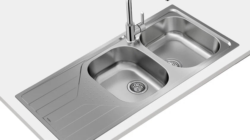 Fregadero Teka TOTAL UNIVERSE 80 T-XP 2B 1D – Acero Inoxidable Pulido