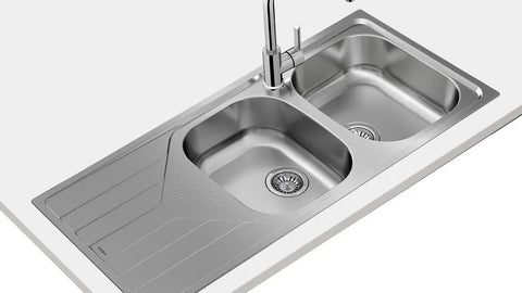 Fregadero Teka TOTAL UNIVERSE 80 T-XP 2B 1D – Acero Inoxidable Pulido