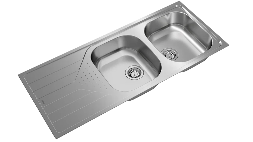 Fregadero Teka TOTAL UNIVERSE 80 T-XP 2B 1D – Acero Inoxidable Pulido