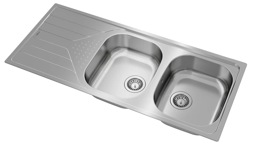 Fregadero Teka TOTAL UNIVERSE 80 T-XP 2B 1D – Acero Inoxidable Pulido