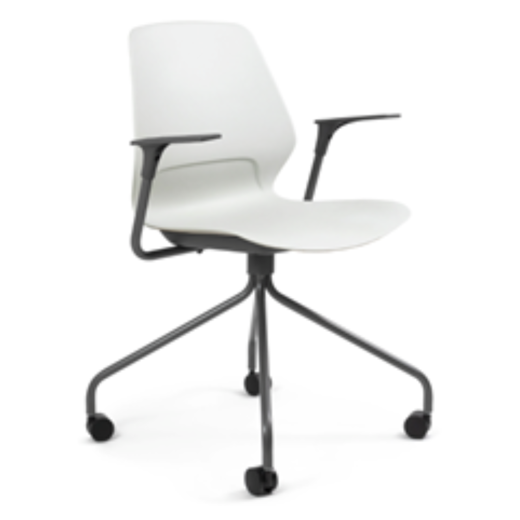 Silla VARENNA BSR B | Ergonómica Base Spyder, Brazos y Ruedas