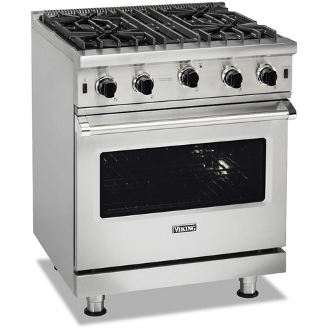 VGIC53024BSS | Estufa Viking de Gas Pro 30" 🍳