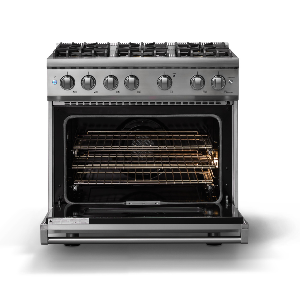VGR53646BSS | Estufa Viking Pro 36" Quemadores Sellados ✨