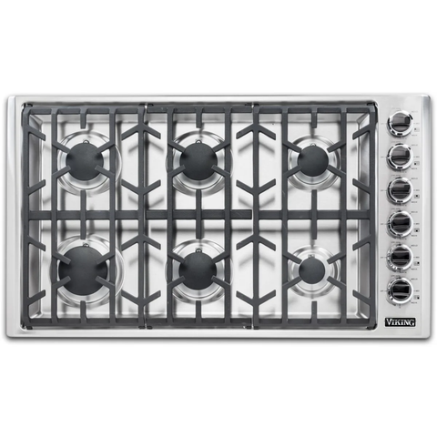 VGSU53616BSSLP | Parrilla de Gas Pro Viking 36" (LP) 🍳✨