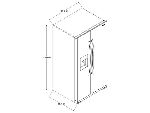 WD5620S / Refrigerador Side by Side 25 p³ Xpert Energy Saver 🧊