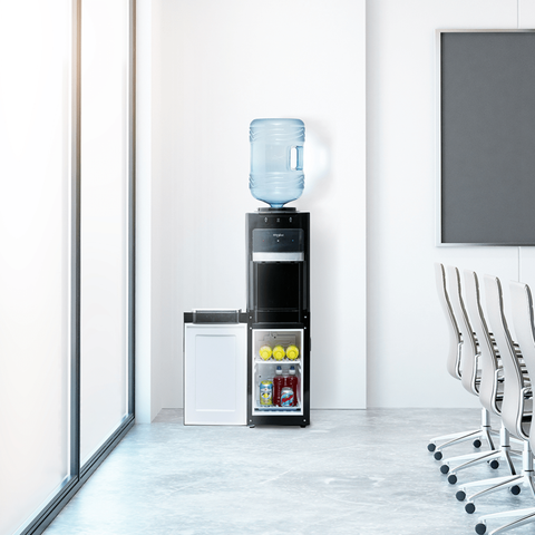 WK5917B / Despachador de Agua Whirlpool con Refrigerador Inferior Negro 🖤💧❄️