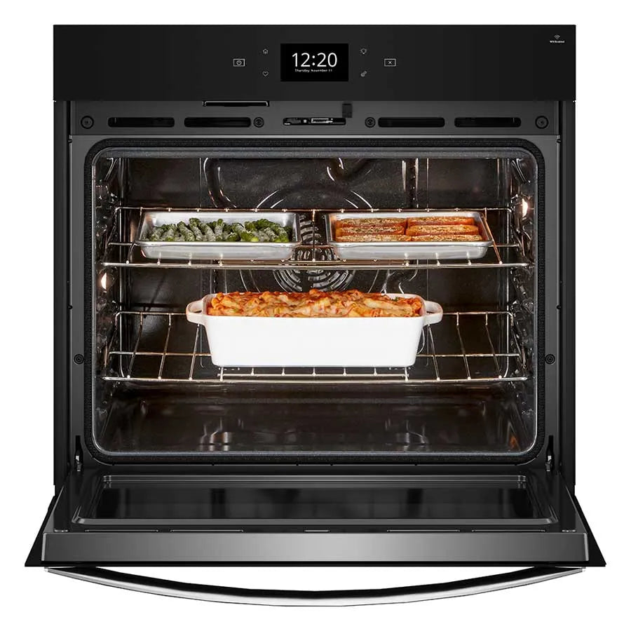 Smart Oven Whirlpool 30" Eléctrico con Air Fry y Pantalla Táctil – WOES7030PZ
