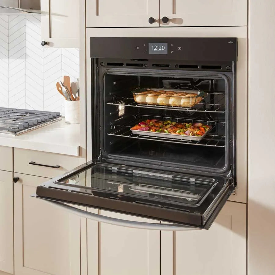 Smart Oven Whirlpool 30" Eléctrico con Air Fry y Pantalla Táctil – WOES7030PZ