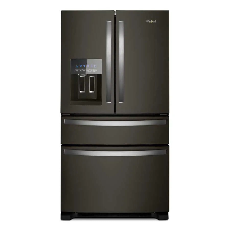 Refrigerador French Door Xpert 24.5 p³ Acero Inoxidable Negro AntiFingerprint ❄️🖤 | WRMF3636RV
