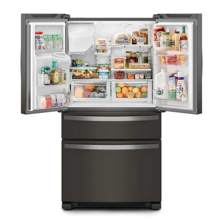 Refrigerador French Door Xpert 24.5 p³ Acero Inoxidable Negro AntiFingerprint ❄️🖤 | WRMF3636RV