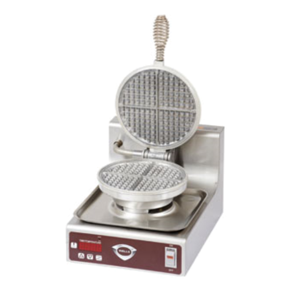 WB-1E | Waflera Eléctrica Profesional Wells®  Control Digital y Placas de Aluminio 🧇💎