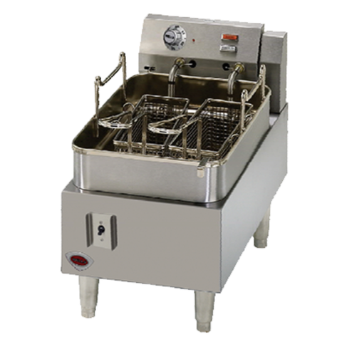 Freidora Eléctrica de Encimera Wells® F-15 | Capacidad de 15 Libras 🍗🔥