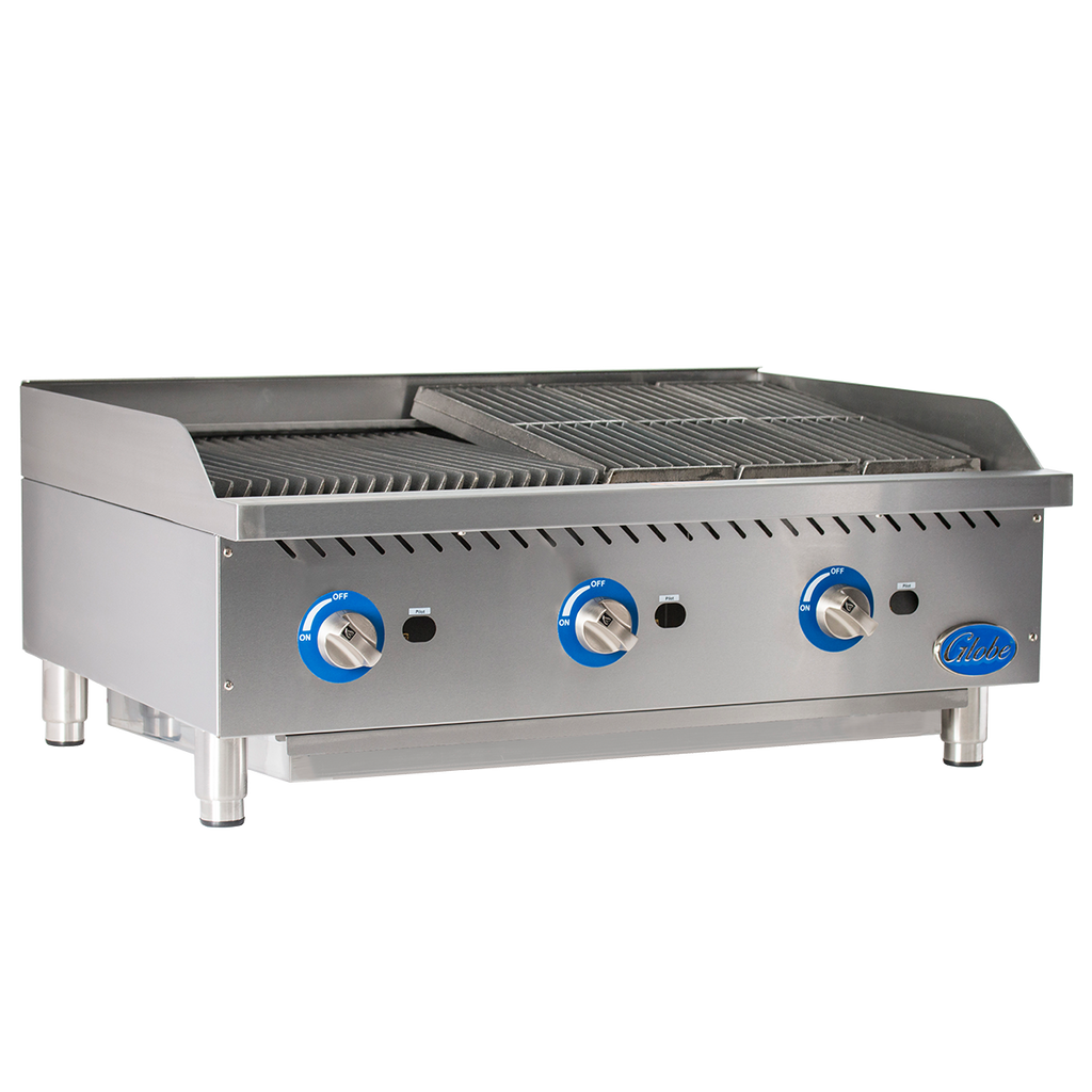 Asador de Encimera a Gas Globe® GCB36G-SR | 36 Pulgadas (91.44 cm) con Sistema Radiante 🥩✨