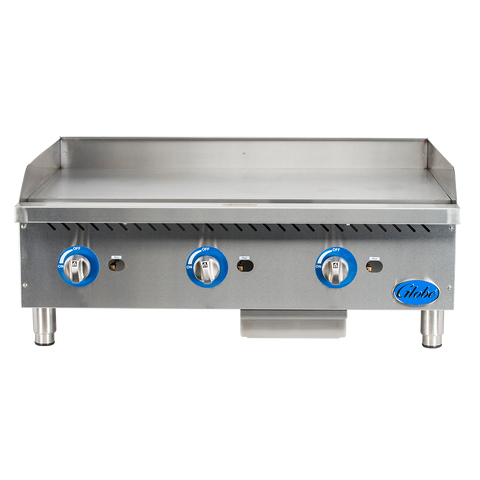 Plancha a Gas de Encimera Globe® GG36G | 36 Pulgadas (91.44 cm) con Placa de 1" 🏗️🔥