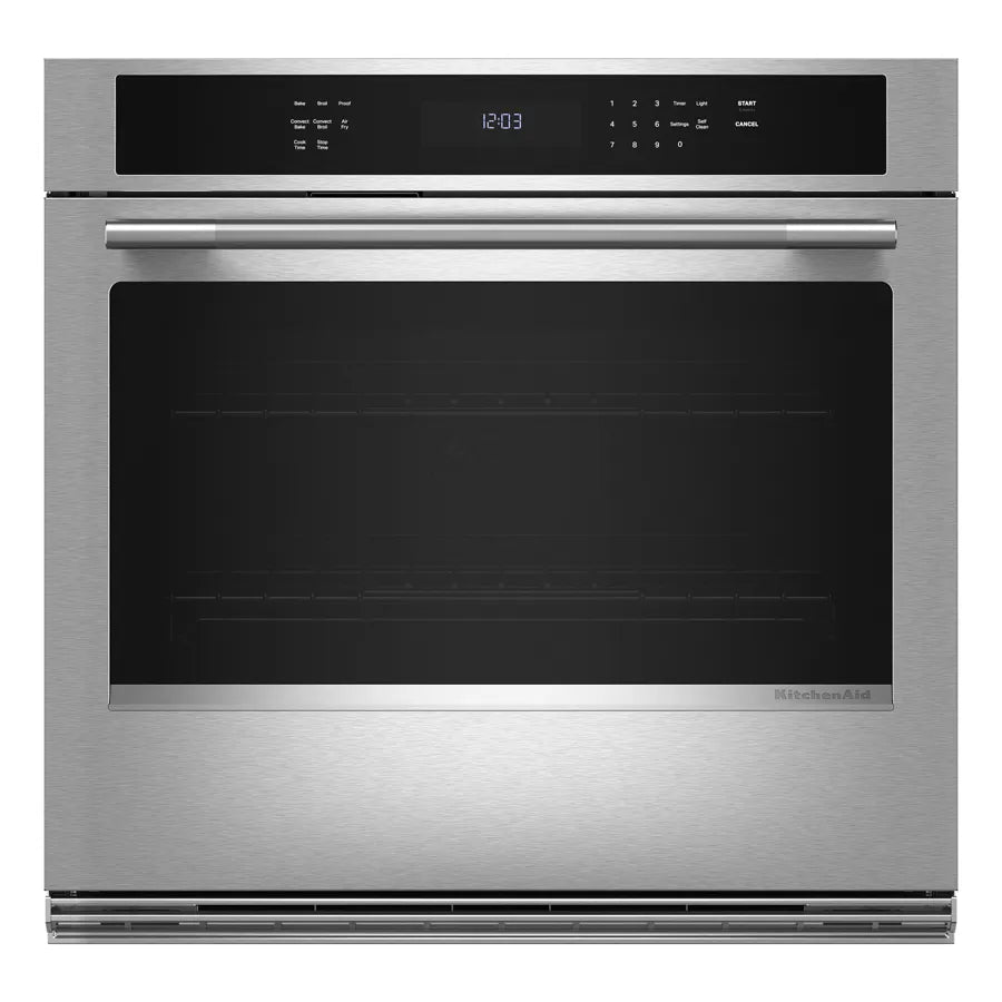 Horno Eléctrico Smart KitchenAid 30" con Convección True Even-Heat™ – KOES730SPS