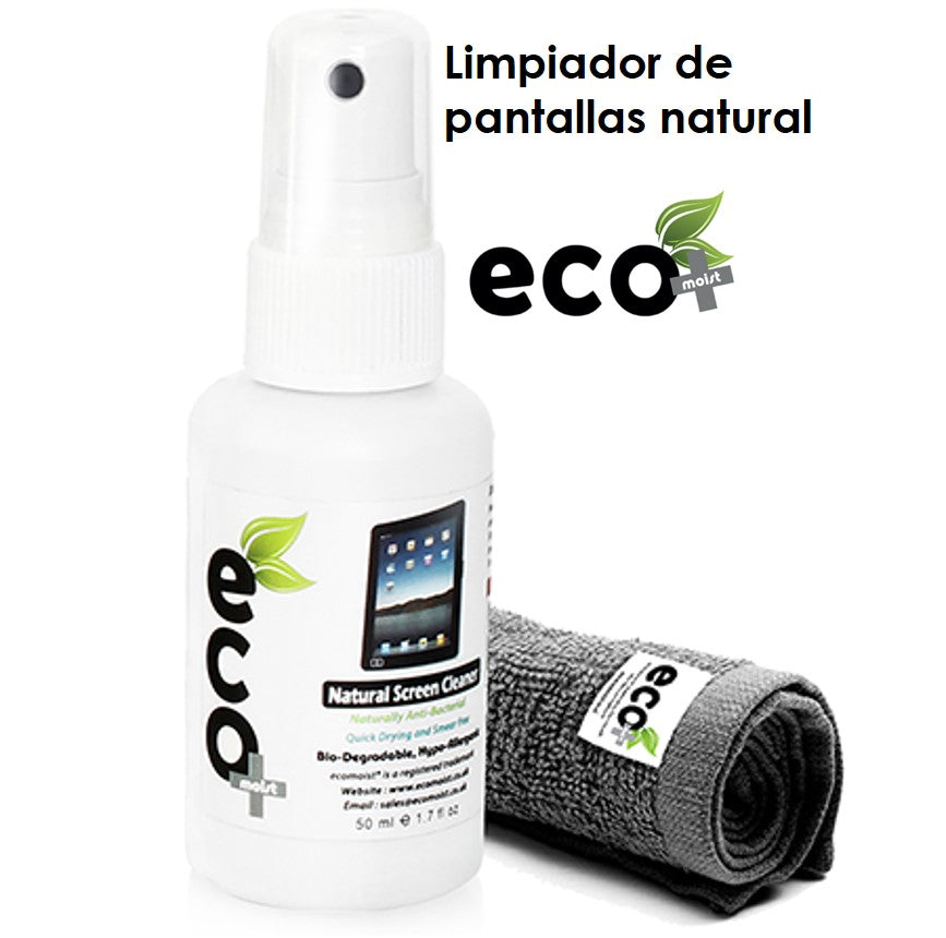 EcoMoist - Solución de Limpieza Ecológica (Caja 6 piezas 50 mls).