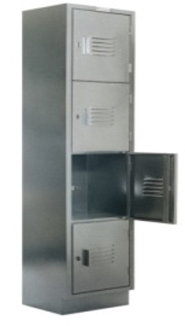 Ergo - Locker de 4 Puertas con Chapa